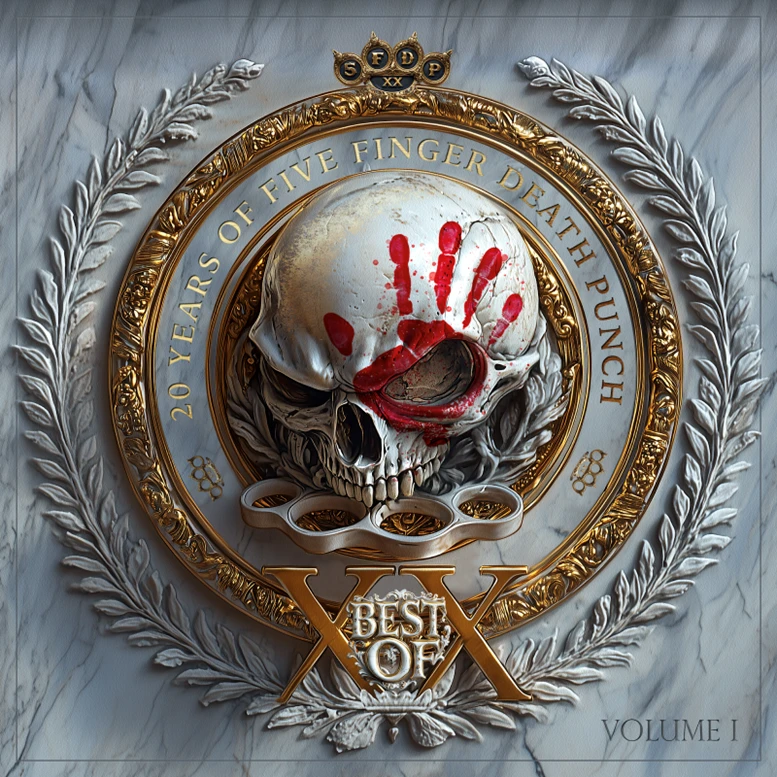Five Finger Death Punch アルバムコレクション FIVE FINGER DEATH PUNCH SMALL PINS ALBUM COVER COLLECTION